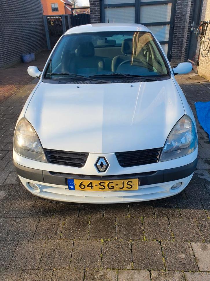 Renault Clio 1.2 16V E4 2006 Wit, Auto's, Renault, Particulier, Clio, Benzine, Euro 4, C, Hatchback, Handgeschakeld, Origineel Nederlands