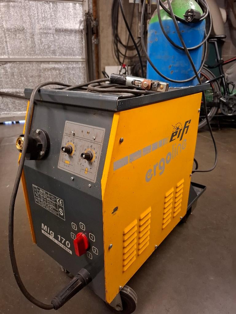 Lasaparaat Erfi 170 ergoline, Doe-het-zelf en Verbouw, Gereedschap | Lasapparaten, Ophalen, Gebruikt, 250 ampère of meer, Co2