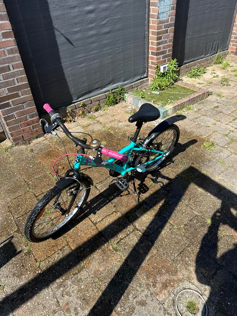 Kleine dames fiets, Ophalen, Zo goed als nieuw, Staal, 24 inch of meer