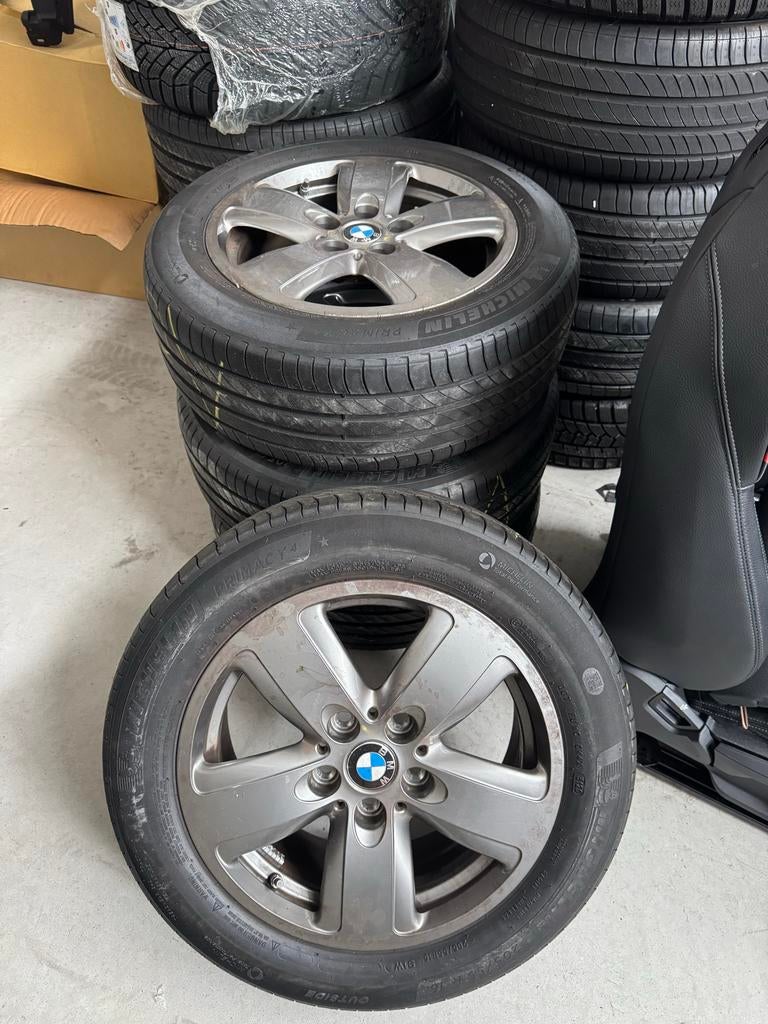 BMW 1 Serie F40 Michelin Banden met Velgen - Nette Staat!, Ophalen of Verzenden, Gebruikt, BMW