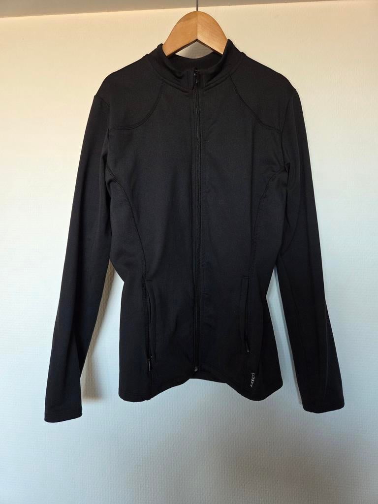 Kunstschaats vestje decathlon zkv de ijsvogels, Zwart, Ophalen of Verzenden, Lange mouw, Maat 34 (XS) of kleiner