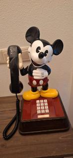 Mickey mouse telefoon, Verzamelen, Ophalen of Verzenden, Mickey Mouse, Beeldje of Figuurtje
