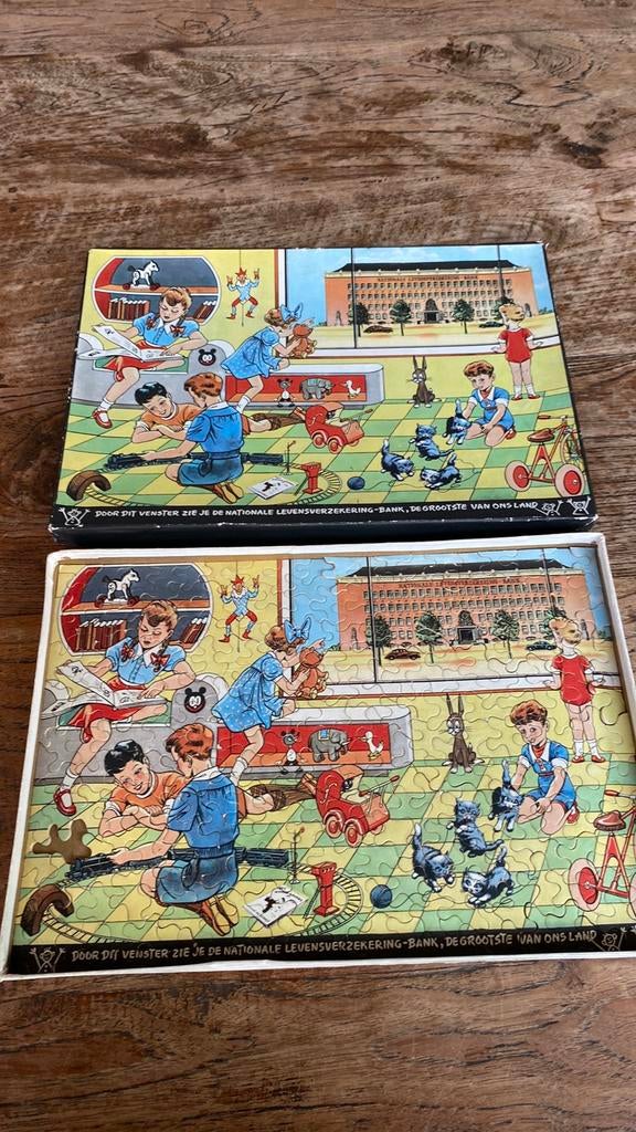 puzzel Nationale LevensVerzekeringsbank , jaren 40-50, Ophalen of Verzenden