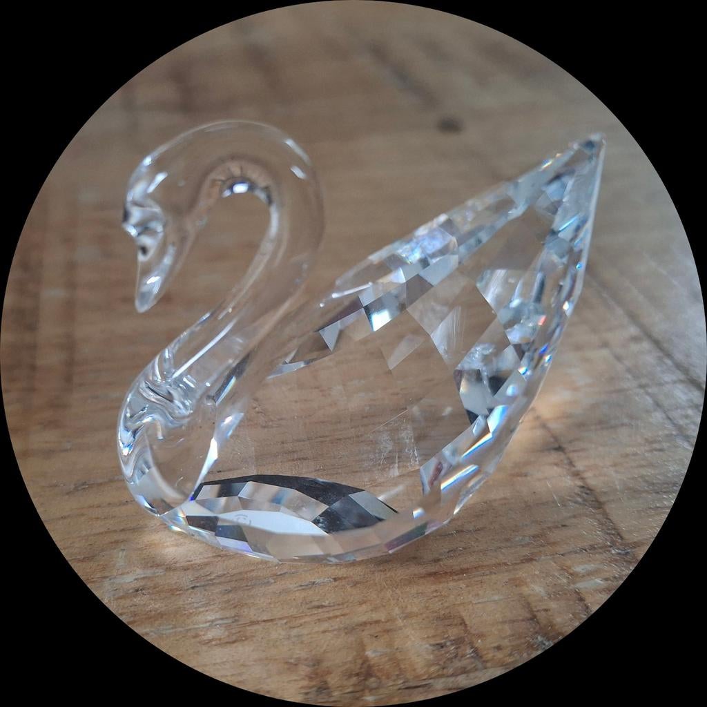 Swarovski zwaan, Ophalen of Verzenden, Gebruikt, Figuurtje