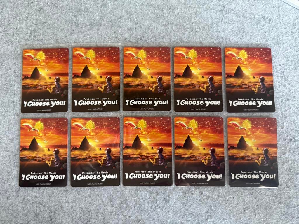 Pokémon | 10x Pikachu I Choose You (2017) fullart promo’s, Hobby en Vrije tijd, Verzamelkaartspellen | Pokémon, Ophalen of Verzenden
