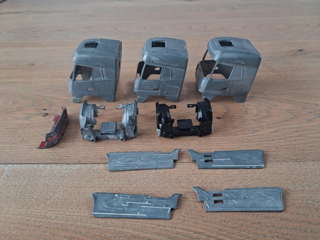 Tekno DAF XG cabine's en toebehoren 1:50, Ophalen of Verzenden, Gebruikt, Bus of Vrachtwagen, Tekno