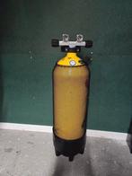 Duikfles 15L met dubbele kraan - gekeurd tot april 2026, Ophalen of Verzenden, Zo goed als nieuw, Duikfles