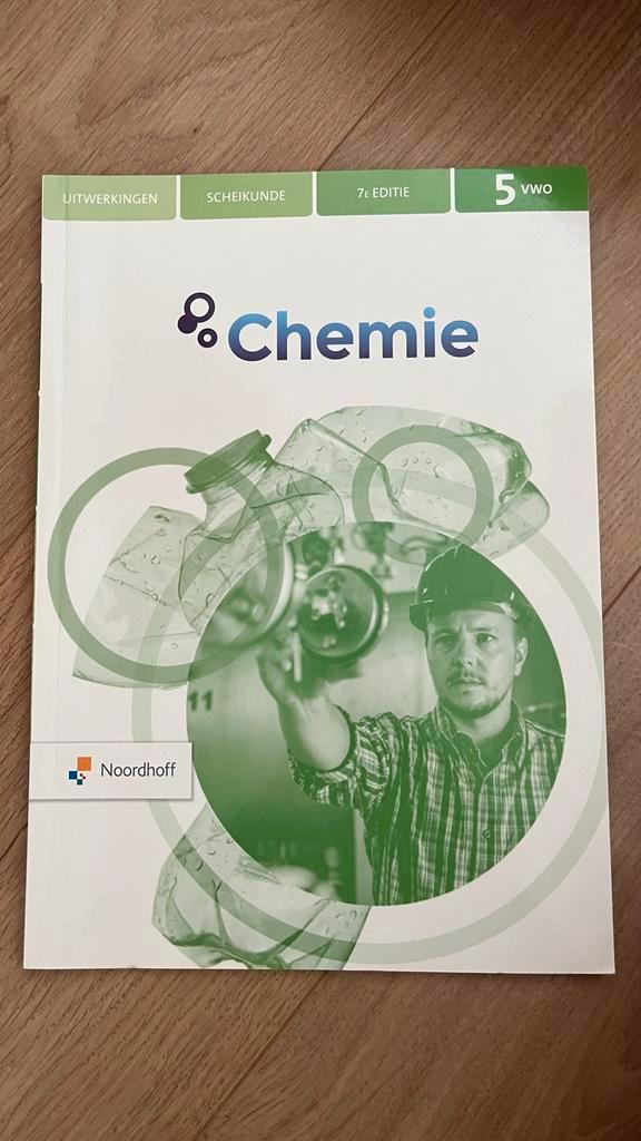 Chemie methode 5vwo antwoorden - Goed onderhouden, Boeken, Schoolboeken, Zo goed als nieuw, Scheikunde, VWO, Ophalen of Verzenden
