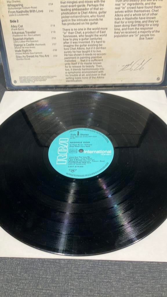 Chet Atkins — Nashville Gold, Ophalen of Verzenden, Gebruikt, 12 inch