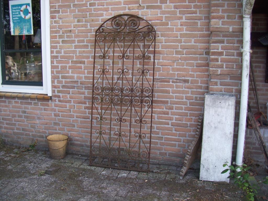 hek, Ophalen, Gebruikt, IJzer, Sierhekwerk