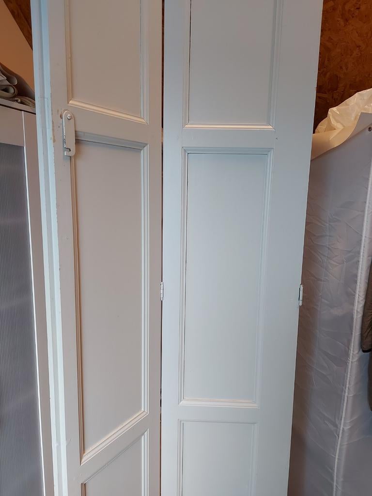 Paneel luiken, 3 stuks mooie grote dubbele luiken, Ophalen