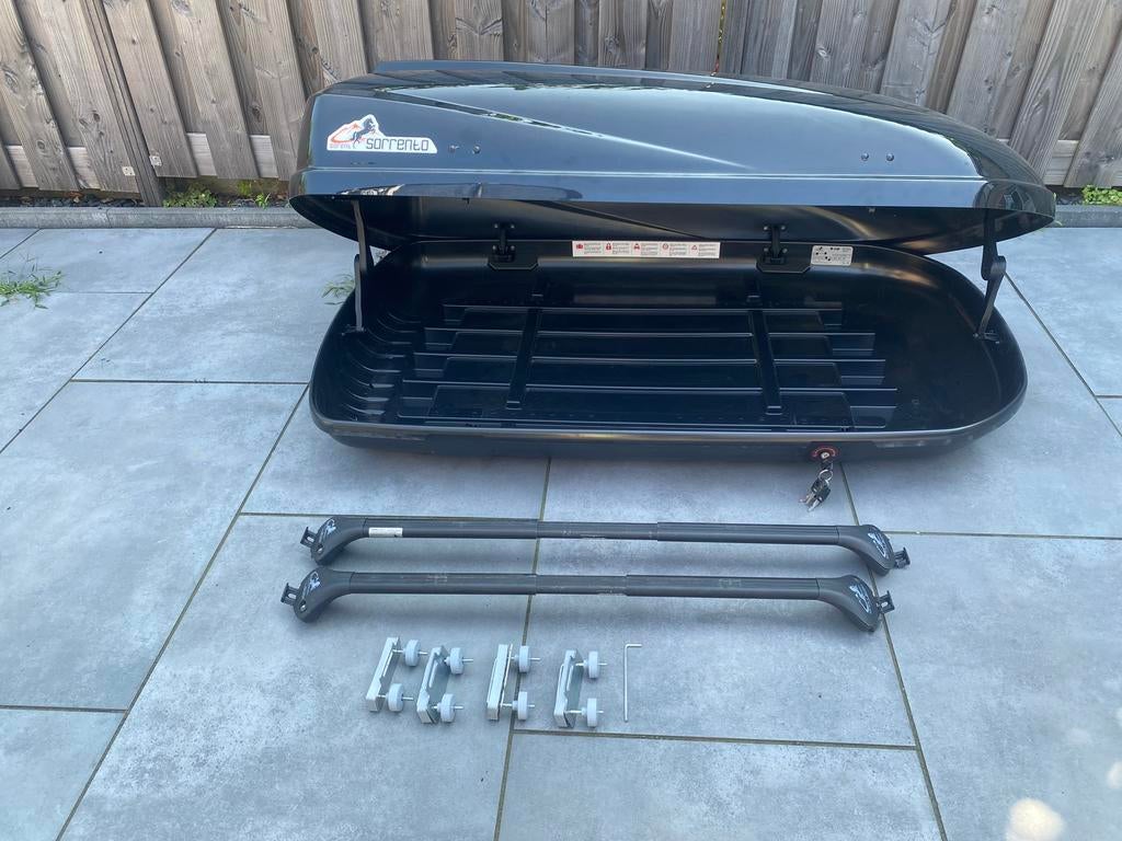 1 keer gebruikte dakkoffer, zo goed als nieuw!, Auto diversen, Dakkoffers, Ophalen of Verzenden, Zo goed als nieuw