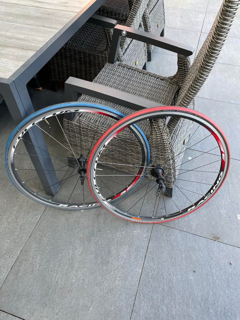Wielset - Fulcrum Racing, Fietsen en Brommers, Fietsonderdelen, Gebruikt, Aluminium, Racefiets, Ophalen