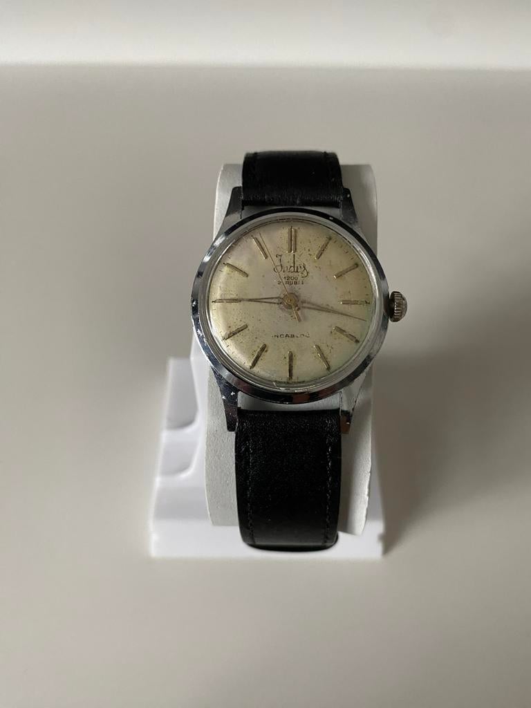 Vintage Polshorloge - Jadus - 17 Rubis Incabloc, Ophalen of Verzenden, Gebruikt