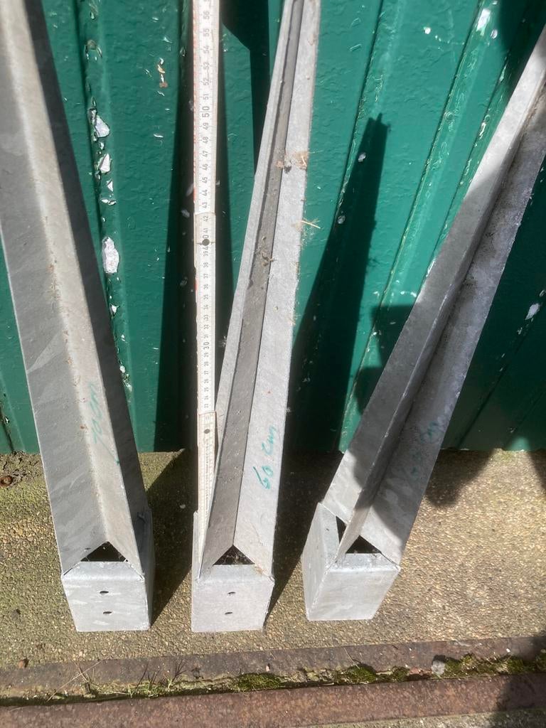 Schutting paalpunten, Minder dan 3 meter, Nieuw, Ophalen of Verzenden, Minder dan 1 meter