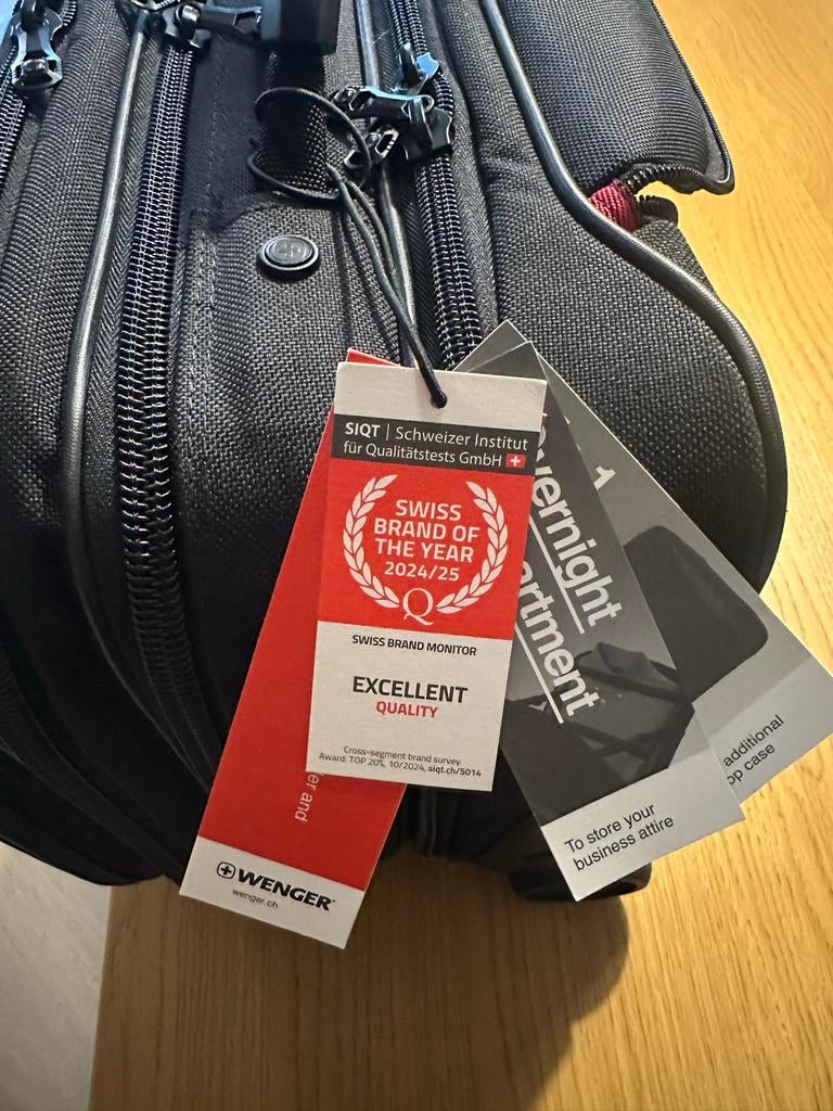 Wenger Business Trolley - Zo goed als nieuw, 40 tot 60 cm, 20 tot 30 cm, Zwart, Ophalen of Verzenden