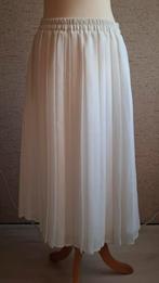 Vintage plooirok, maat M / L, Kleding | Dames, Rokken, Wit, Maat 42/44 (L), Ophalen of Verzenden, Zo goed als nieuw