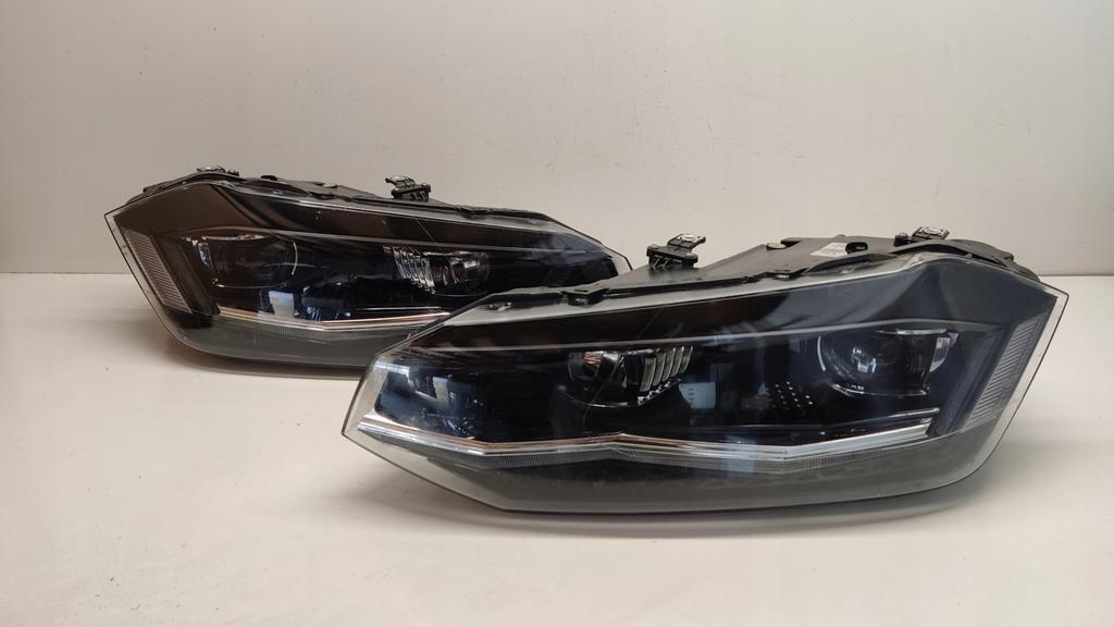 VW Polo 2G LED Koplampen Set - Origineel Valeo, Auto-onderdelen, Verlichting, Ophalen of Verzenden, Gebruikt, Volkswagen