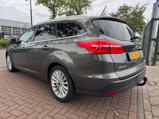 Ford FOCUS Wagon 1.0 125pk Titanium 162.000km Airco/ECC,Crui, Stof, Gebruikt, Navigatiesysteem, Origineel Nederlands