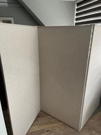 Vilten presentatie/ scheidingswand / kamerscherm 3 panelen, Huis en Inrichting, Woonaccessoires | Kamerschermen, Ophalen, Zo goed als nieuw