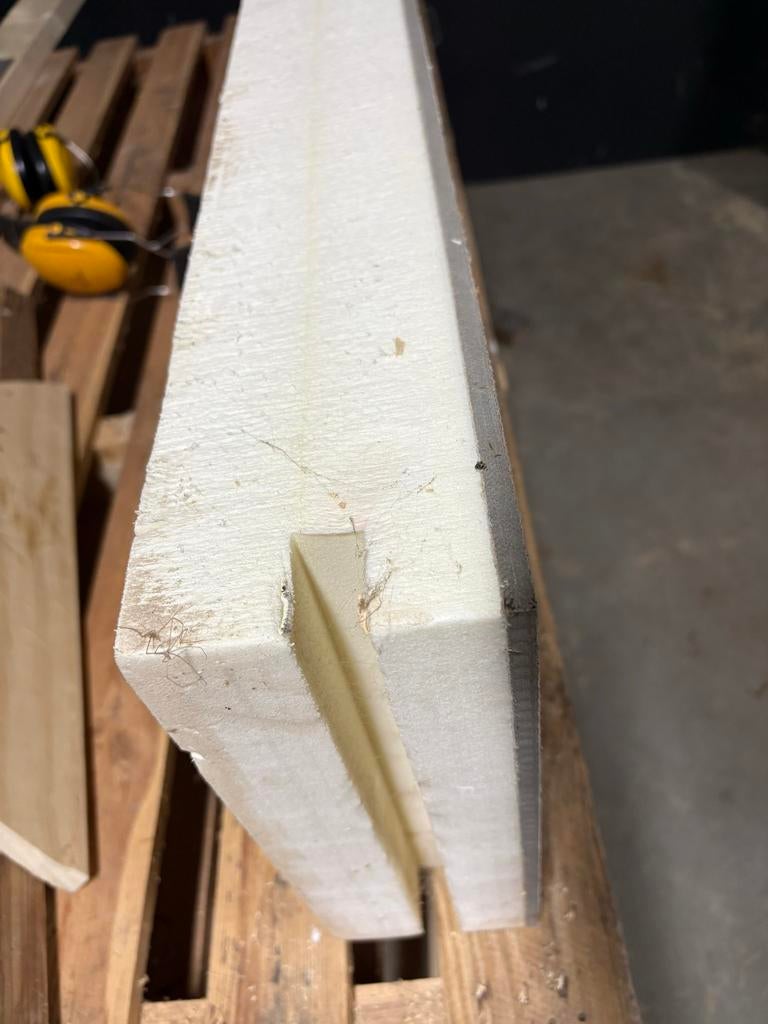 Geïsoleerde kantplank voor fundering of vloer, Nieuw, Ophalen of Verzenden, Hardschuim (Pir), Minder dan 5 m²