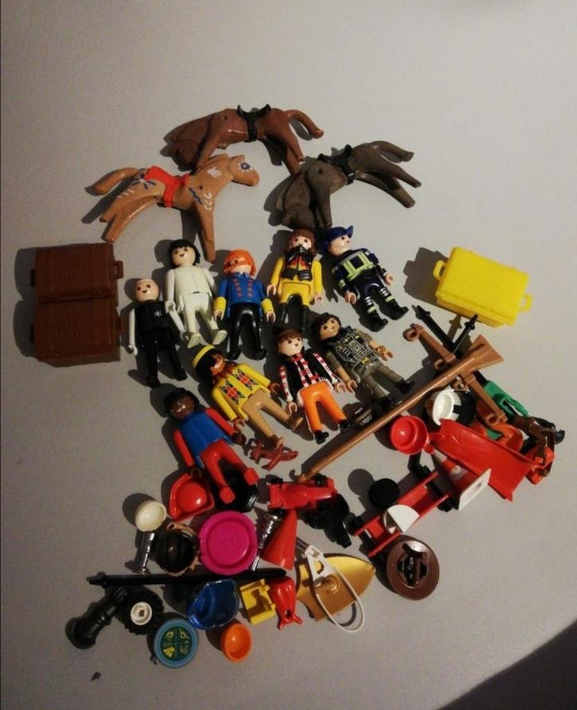 Collectie playmobil poppetjes, coaching /familie opstelling, Kinderen en Baby's, Speelgoed | Playmobil, Ophalen of Verzenden, Zo goed als nieuw