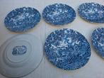 6 gebaksbordjes the hunter by myott, Ophalen of Verzenden, Zo goed als nieuw, Bord(en), Overige stijlen