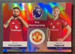 Topps Premier League 25/26 PRO PARTNERSHIP FERNANDES/HØJLUND, Verzenden, Zo goed als nieuw, Plaatje