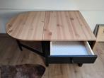 Uitklapbare salontafel met lade, Caravans en Kamperen, Ophalen, Zo goed als nieuw