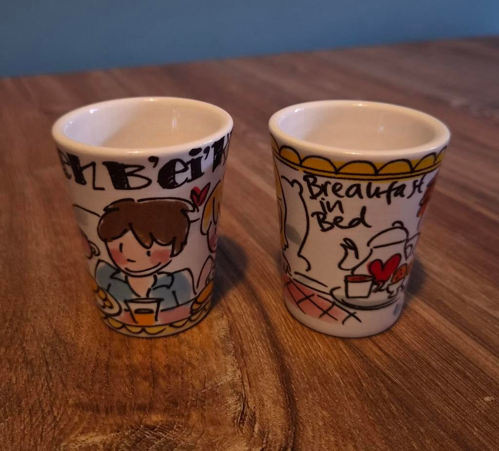 Blond Amsterdam even bijkletsen eierdopjes, Ophalen, Blond Amsterdam, Overige typen, Zo goed als nieuw