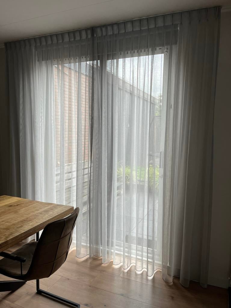 Gordijnen te koop, Ophalen, 100 tot 150 cm, 200 cm of meer, Zo goed als nieuw