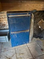 Metalen ladekast / oud ijzer, Huis en Inrichting, Kasten | Ladekasten, Ophalen, Minder dan 50 cm, Gebruikt, 1 of 2 laden