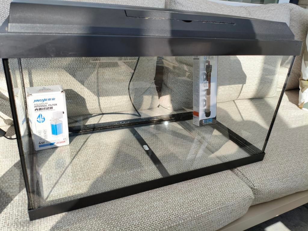 Juwel 60x30x30 complete aquarium., Ophalen, Verwarming, Zo goed als nieuw, Leeg aquarium
