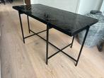 Salontafel zwarte tegeltjes Karwei, Ophalen, Overige materialen, Gebruikt, 50 tot 100 cm
