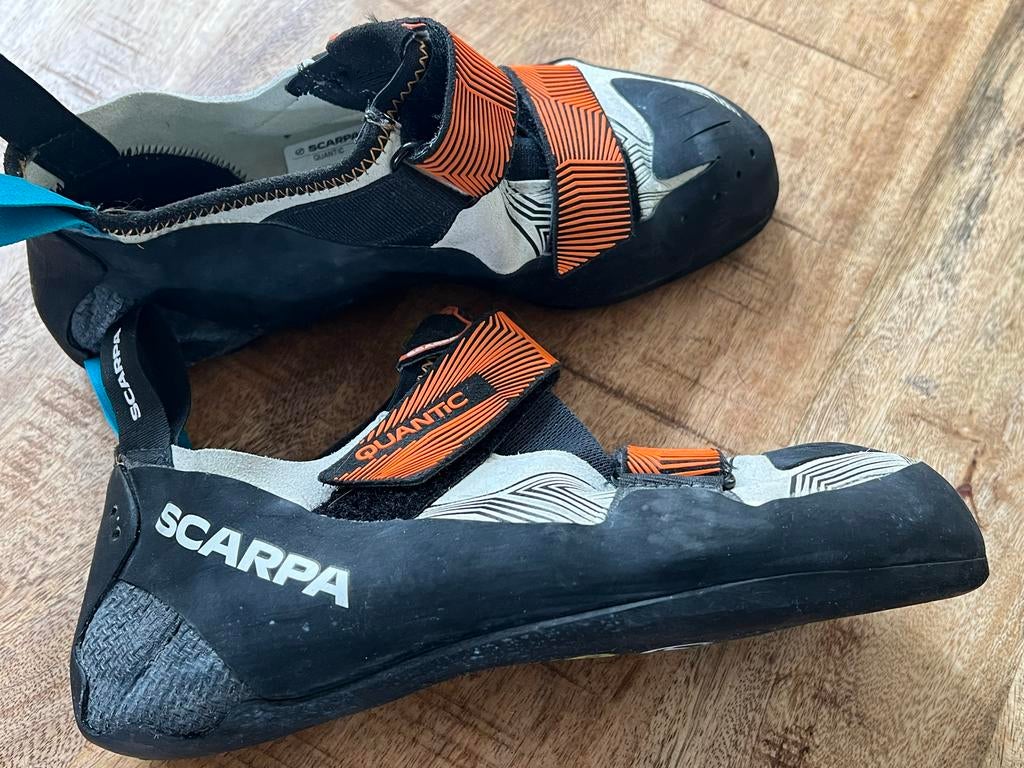 Scarpa Quantic heren klimschoenen US 8.5, Sport en Fitness, Klimsport, Ophalen of Verzenden, Gebruikt, Klimsportschoenen