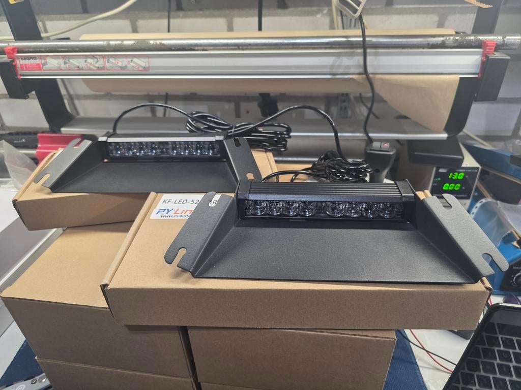 Led flitsers flitslamp flitslicht dashboard deck zwaailamp, Ophalen of Verzenden