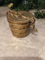 Oud brocant pijlgewicht bakje compleet, Antiek en Kunst, Ophalen of Verzenden