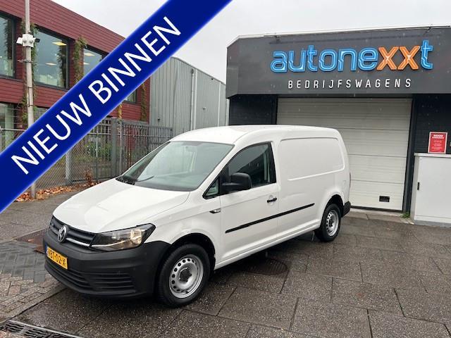 Volkswagen Caddy 1.4 TGI L2H1 EcoFuel Maxi 1e EIGENAAR I COM, Auto's, Bestelauto's, Te koop, ABS, Airbags, Alarm, Boordcomputer