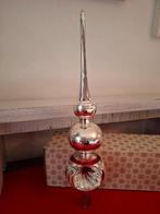 GEWELDIGE MOOIE grote glas Kerstpiek. Jaren 60. 33cm ❤️🌲❤️, Ophalen of Verzenden