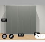 5 pax deuren in hoogglans grijs/groen, tegen elk aannem. bod, Ophalen, 200 cm of meer, 50 tot 100 cm, Zo goed als nieuw