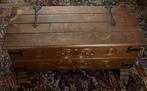 Eiken houten dekenkist, Huis en Inrichting, Woonaccessoires | Kisten, Ophalen of Verzenden, Gebruikt, 50 tot 100 cm, Minder dan 50 cm