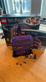 Lego Harry Potter The Knight Bus 75957 compleet met doos, Ophalen of Verzenden, Zo goed als nieuw, Actiefiguurtje