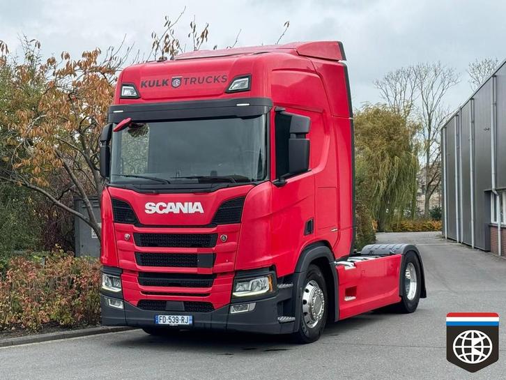 Scania R 500 Retarder / ALU WHEELS / FULL SPOILER - CONCOURS, Auto's, Vrachtwagens, Bedrijf, Te koop, ABS, Airconditioning, Bluetooth