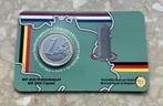 MIF 2025 Drielandenpunt €1 Belgie uitgifte in coincard, Ophalen of Verzenden, België