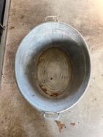 Oude zinken teil, Ophalen, Gebruikt