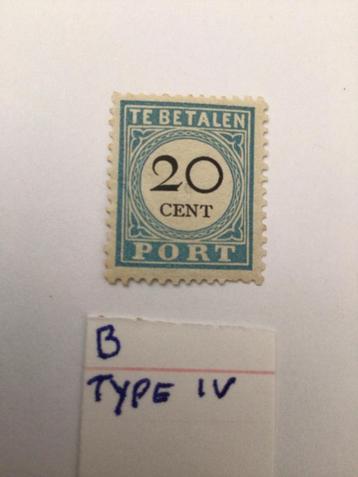 P10b 12 1/2 : 12 type IV postfris.  beschikbaar voor biedingen