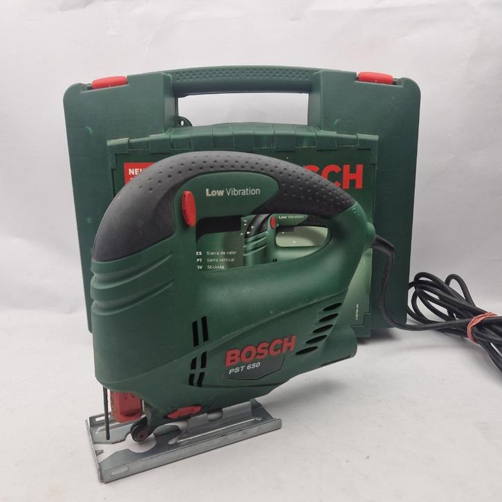 Bosch PST 650 decoupeerzaag || Nu Voor €14,99, Doe-het-zelf en Verbouw, Gereedschap | Zaagmachines, Gebruikt, Decoupeerzaag, Ophalen of Verzenden
