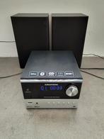 audio stereo toren Grundig CMS 3000 BT DAB+ hifi-systeem usb, Tuner of Radio, Zo goed als nieuw, Microset, Ophalen