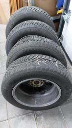 Set aluminium autovelgen met banden, Ophalen, Gebruikt, 16 inch, Banden en Velgen