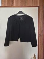 Bolero zwart steps, Ophalen of Verzenden, Zo goed als nieuw, Maat 46/48 (XL) of groter, Zwart